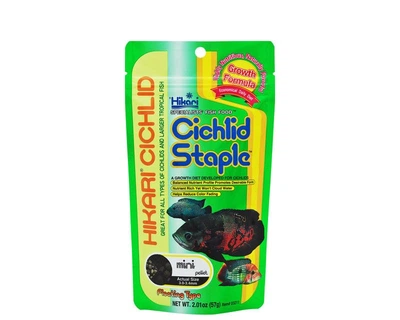Корм Hikari Cichlid Staple mini 250g, гранулы 3-3,4мм для цихлид
