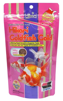 Корм Hikari GoldFish Gold baby 100g, усиливающий окрас золотых рыб
