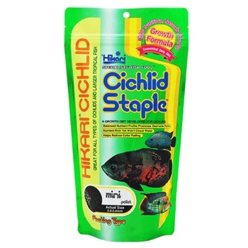 Корм Hikari Cichlid Staple mini 57g, гранулы 3 - 3,4мм для цихлид