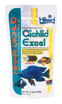 Корм Hikari Cichlid Excel mini 250g для малавийских цихлид