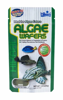 Корм Hikari Tropical Algae Wafers 40г, в виде таблеток для сомов и других донных рыб