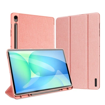Чохол Dux Ducis Domo для Samsung Tab S10 FE Plus (X620/X626B) with S Pen Holder & Auto Sleep Wake Pink