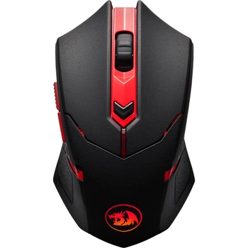 Миша Redragon M601WL-BA Wireless з ігровою поверхнею Black-Red (78227)