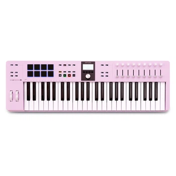 MIDI-клавіатура Arturia KeyLab Essential 49 mk3 (Rose Quartz)