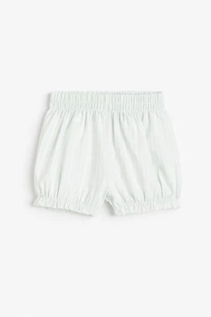 Шорти H&M 1164970 92см біло-зелені смужки