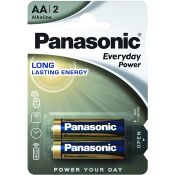 Батарейка Panasonic EVERYDAY POWER лужна AA 2 шт 1.5В (LR6REE/2BR)