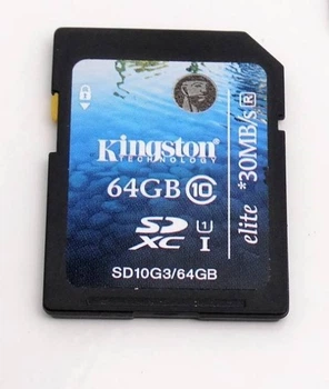 Карта памяти Kingston 64gb (б/у)