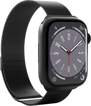 Ремінець Puro Milanese для Apple Watch 42/44/45/49mm Black (8018417441370)