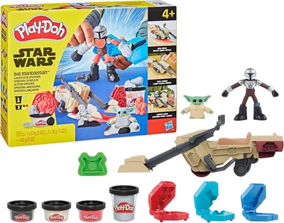 Набір для ліплення Hasbro Play-Doh Зоряні війни Запускний набір Мандалорця! (G1582)