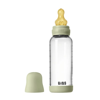Стеклянная бутылочка BIBS Sage 240 мл.
