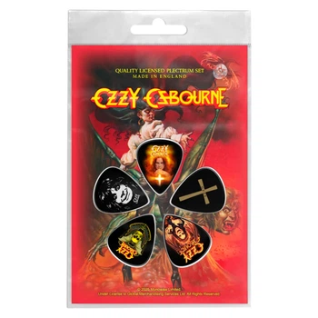 Подарочный набор медиаторов OZZY OSBOURNE - THE ULTIMATE SIN (mol-078)