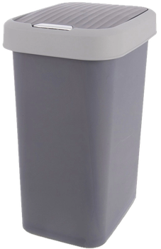 Кошик для сміття Orion 731736 пластиковий 25 л Сірий (8605060306592)