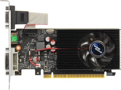 Видеокарта Golden Memory GT 730 2Gb GDDR3, 128-bit, VGA/DVI/HDMI, 700/1333 MHz, Low Profile (GT730D32G128BIT) (GDDR3, PCI-E 3.0 x16)