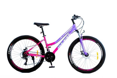 Велосипед двоколісний спортивний Corso KL-26027 «Kleo» (колеса Ø26"/гума, рама: 15"/сталь, швидкостей: 21, обладнання Saiguan)