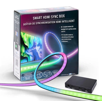 Набір адаптивного Ambilight підсвічування для телевізорів 55-65" HDMI Sync Box TV