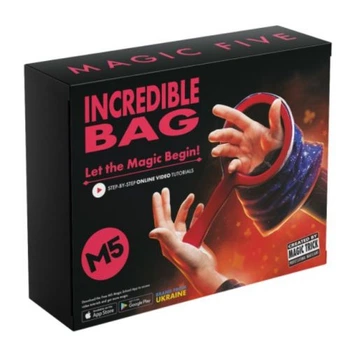 Устройство для демонстрации фокусов и трюков в игровой форме`Magic Five. Incredible Bag`