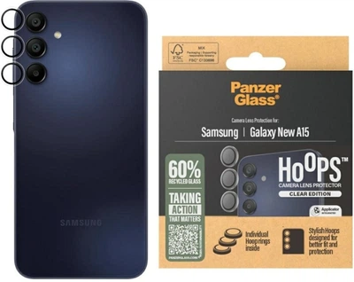 Захисне скло Panzer Glass Hoops Lens Protector для Samsung Galaxy A16 Transparent (5715685014956)