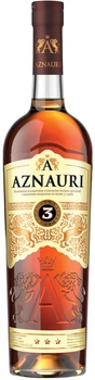 Бренді Aznauri 3 роки витримки 0.7 л 40% (4820189295631)