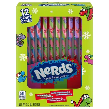 Конфеты Трости Nerds Nerds Candy Canes 150г