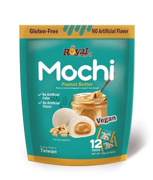 Моти пирожные Royal Family Mochi Peanut Butter Creme Арахисовая паста 180г