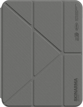 Etui z klapką SkinArma Zeta do Apple iPad Air 11" (M2, M3) / Air 10.9" (4th, 5th gen) Grey (SK-PDA11M3-ZETAGRY)