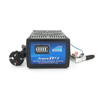 Трансформаторное зарядное устройство ТР-3 для аккумулятора 12V, емкость АКБ 32-90А/ч, ток заряда 6A