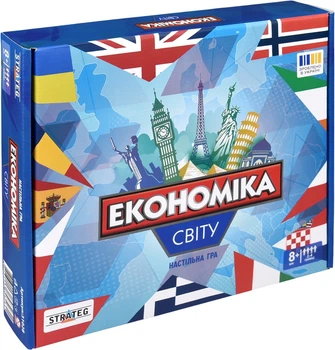 Настільна гра Strateg Економіка світу (31028)(4823113893231)