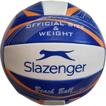 Мяч для пляжного волейбола Slazenger AC BEACH VOLLEYBALL сине-бело-оранжевый Размер 4 307781