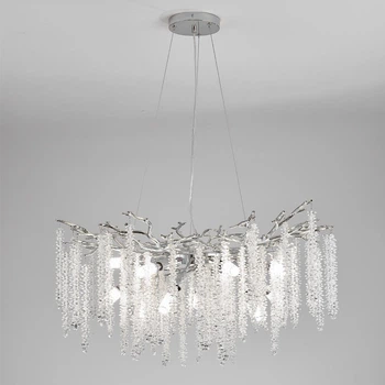 Люстра подвесная LUMINARIA EMMA 12xE14 R800 CHROME 220V IP20