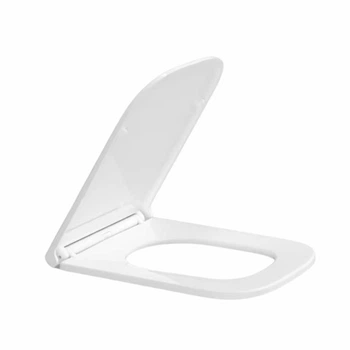 Сиденье для унитаза Qtap Gemini Дюропласт белый с микролифтом (SD00055509)