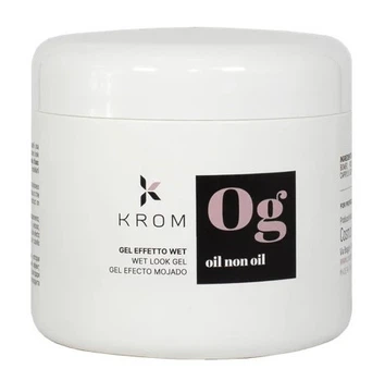Гель для волос Krom Gel Finish "мокрый" эффект OIL NON OIL 500 мл