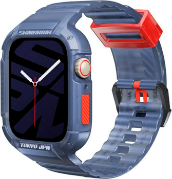 Ремінець Skinarma Saido для Apple Watch 45/44 mm Blue (8886461244984)