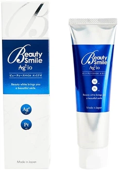 Преміальна відбілююча зубна паста Beauty Smile Agio Без фтору Нічна 90 г (4589621350726)