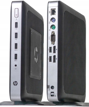 Неттоп системный блок HP t630 Thin Client USFF / AMD G-Series GX-420GI (4 ядра по 2,0–2,2 ГГц) 128 ГБ SSD / AMD Radeon R7E / Windows 10, б/у