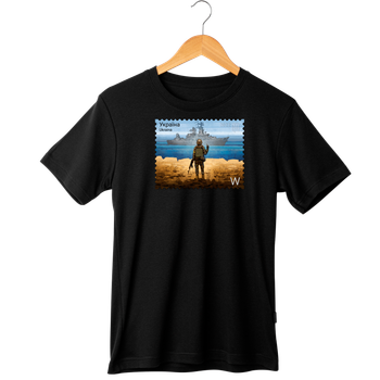 Футболка Ponty Shop "Марка" - Чорний - XL