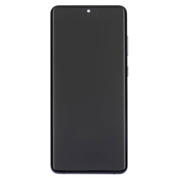 Дисплей (екран) Samsung G985 Galaxy S20 Plus / G986 Galaxy S20 Plus, З сенсорним склом, З рамкою, IPS, Чорний - 617175