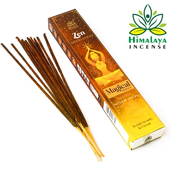 Ароматичні палички Дзен-медитація Himalaya Zen Meditation 20 грам Індійські пахощі натуральні аромапалочки