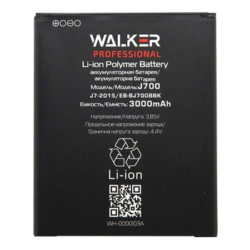 Акумулятор Samsung J400 Galaxy J4 / J700F Galaxy J7 / J700H Galaxy J7 / J701F Galaxy J7 Neo, Walker, High quality - 291631