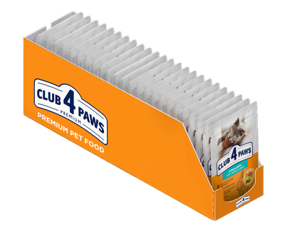 Корм Club 4 Paws Sterilized з кроликом у желе