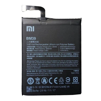 Аккумулятор Xiaomi Mi6, Original, BM39 - 163858