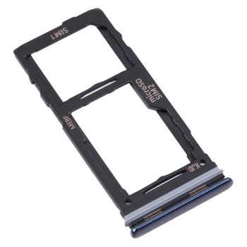 Держатель SIM-карты Samsung M526 Galaxy M52, С разъемом на карту памяти, Черный - 355123