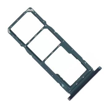 Держатель SIM-карты Nokia 7.2 Dual Sim, С разъемом на карту памяти, Черный - 195405