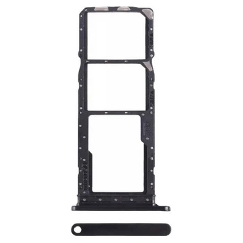 Тримач SIM-картки Samsung A057 Galaxy A05s, З роз'ємом на карту пам'яті, Чорний - 438324