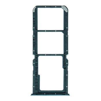 Держатель SIM-карты OPPO Reno 5 Lite, С разъемом на карту памяти, Зеленый - 385709