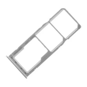 Держатель SIM-карты Samsung A205 Galaxy A20 / A305 Galaxy A30 / A505 Galaxy A50 / A705 Galaxy A70, С разъемом на карту памяти, Белый - 195178