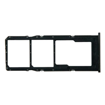 Держатель SIM-карты Samsung A047 Galaxy A04S, С разъемом на карту памяти, Черный - 336065