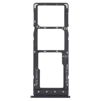 Держатель SIM-карты Infinix Hot 10 Lite, С разъемом на карту памяти, Черный - 424830