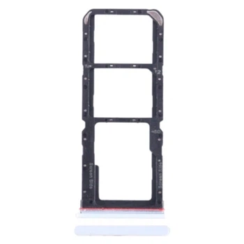 Держатель SIM-карты Tecno Spark 10 Pro, С разъемом на карту памяти, Белый - 564672