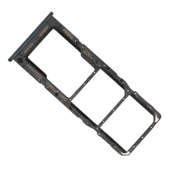 Держатель SIM-карты Samsung M225 Galaxy M22, С разъемом на карту памяти, Черный - 252491