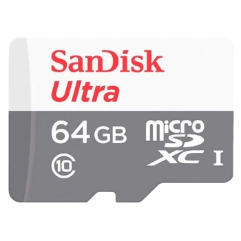 Карта пам’яті SanDisk Ultra microSDXC 64GB 100MB/s Class 10 UHS-I
